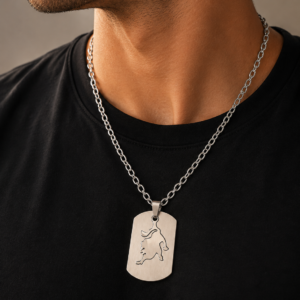 Collier Signe Astrologique Lion – Acier Inoxydable