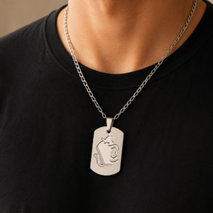 Collier Astro Taureau – Pendentif Signe du Zodiaque en Acier Inoxydable