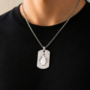 Collier Astro Verseau – Pendentif Zodiaque Acier Inoxydable