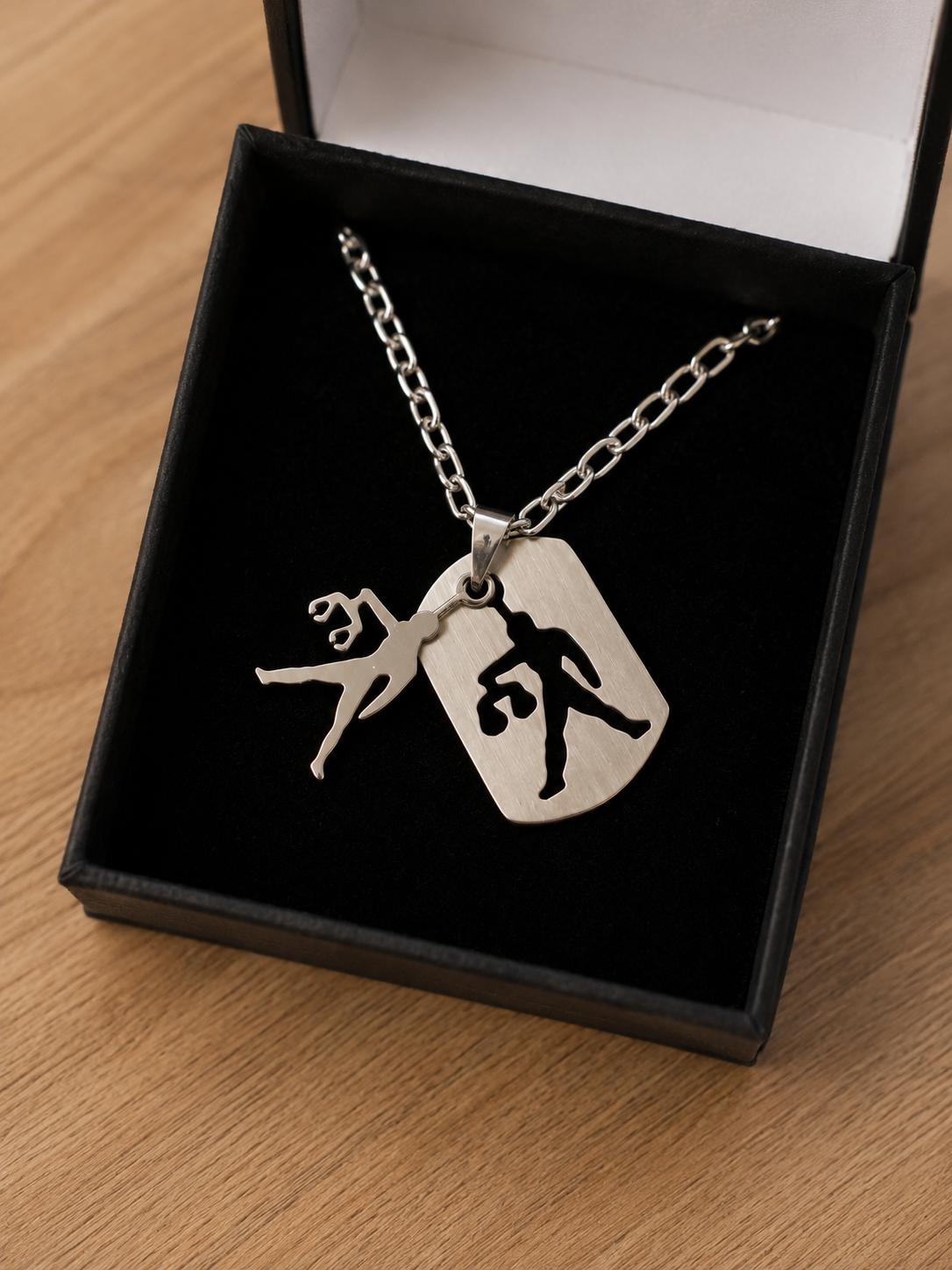 Collier Astro Balance – Pendentif Zodiaque Acier Inoxydable – Image 3