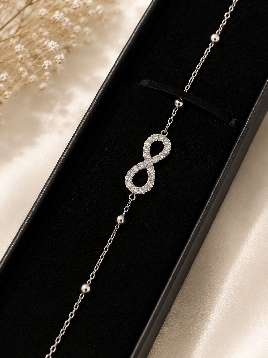 Bracelet Infini Scintillant – Doré & Argenté – Image 5
